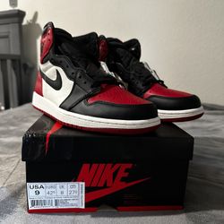 Jordan 1 Bred Toe