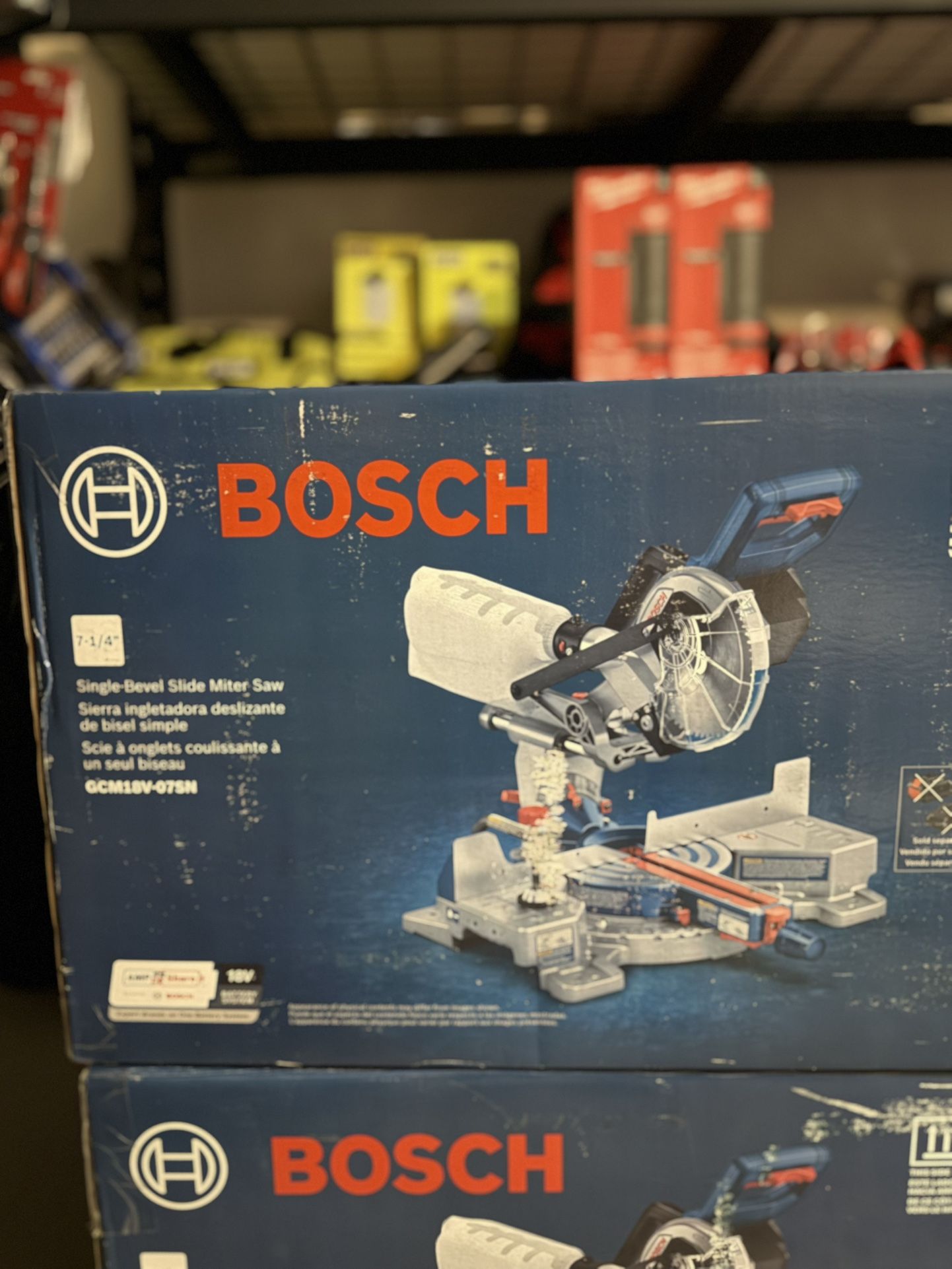 Milter saw 7 1/4 profactor Bosch brand new cordless ( just tool)