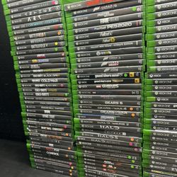 Xbox One Games Updated 8/10  (sold by Request)