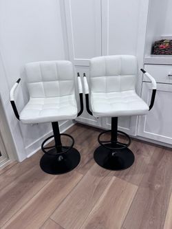 White Barstools - 2