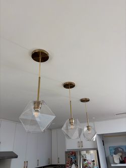 Geometric Pendant Light Fixtures