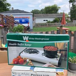 W White-Westinghouse Double Buffet Range 