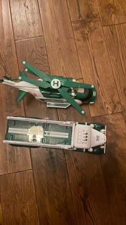 Hess Toy Truck and Helicopter Set