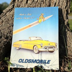 Oldsmobile Sign Height(Inches): 12 x 16