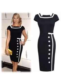 Pin Up, Jackie O,  Nautical Dress 