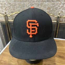 0693 San Francisco Giants black baseball cap #MLB #baseball