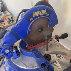 Benchtop Pro Compound Miter Saw – Great for Woodworking / DIY