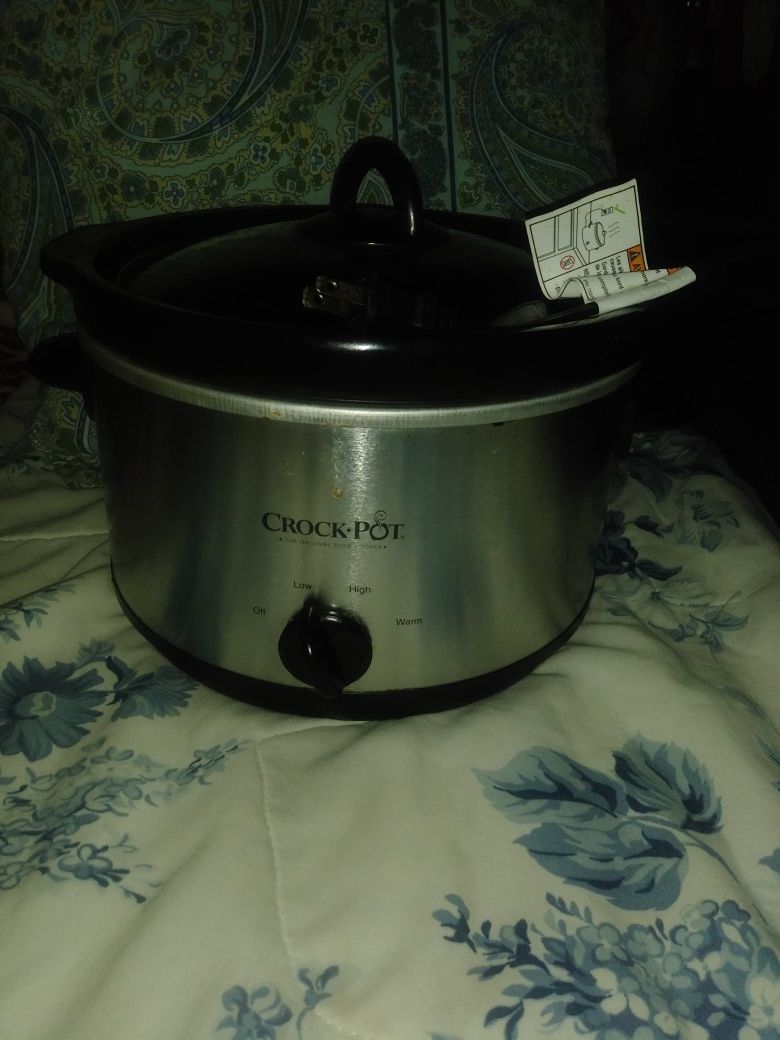 Crock pot or slow cooker