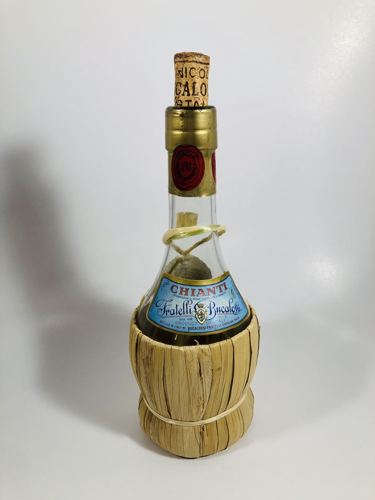 chianti fratelli bucalossi Vintage Wine Bottle
