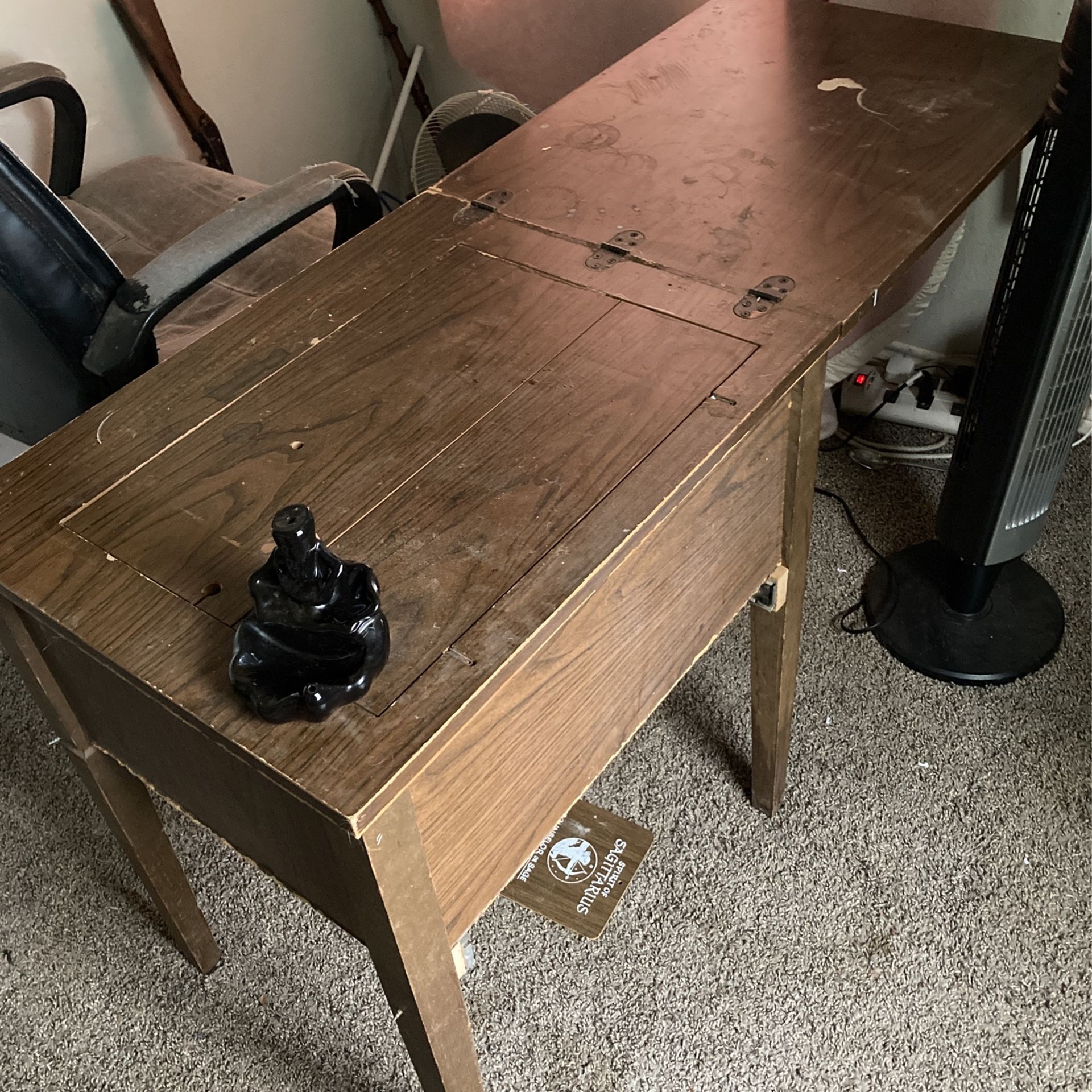 Fold-out Sewing Table