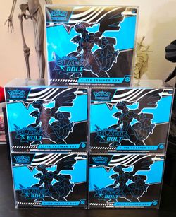 Pokémon Scarlet & Violet Black Bolt Elite Trainer Box x5