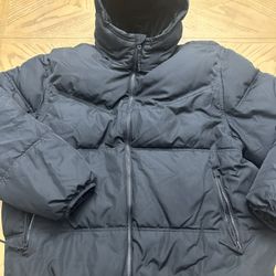 Hollister Faux Fur Lined Puffer Jacket
