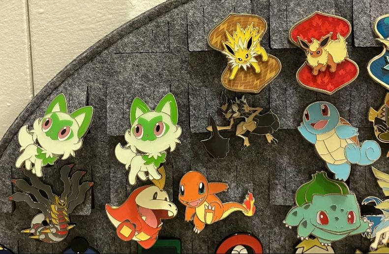 Official Pokemon & Dragon Ball Goku Enamel Pin Badge Collection