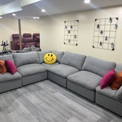 6pc Modular Sofa 