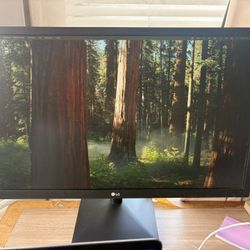 LG 24” LED Monitor $30