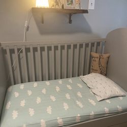 Ikea Baby Crib And Or Toddler Bed 