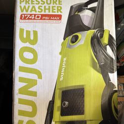 Pressure Washer 1740 Psi Max (sunjoe)