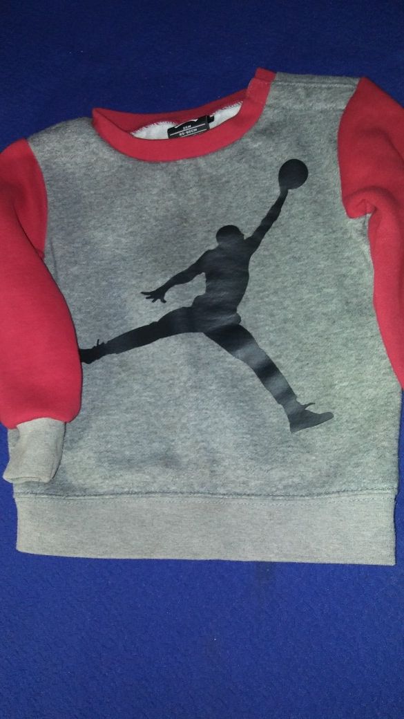 Air Jordan sweatshirt kids size 24 months