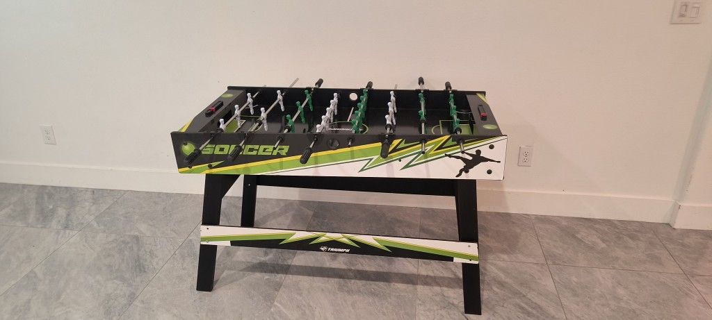 Foosball Soccer Table - Game Perfect For Game Room Arcade Bedroom - Selling For $25