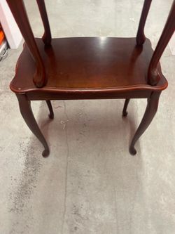 Set of 3 Cherry Wood Looking Tables.