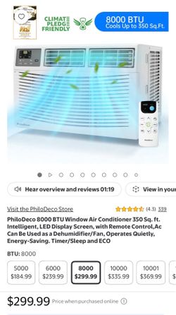 Window AC 8000BTU