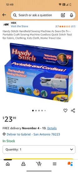 Hand Stitch Sewing Machine 