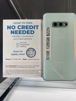 GALAXY S10e 128GB - $50 DOWN - NO CREDIT CHECK