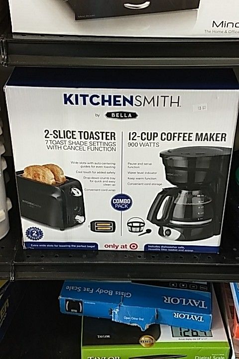 KitchenSmith by Bella 2 Slice Toaster