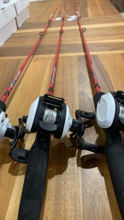 (3) ABU GARCIA EZ CAST - Baitcasters for kids