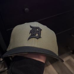 Detroit Tigers Camo Hat 7 3/8