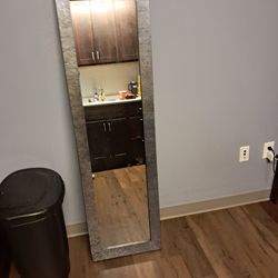 Encrusted mirror