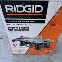 Ridgid Tile saw