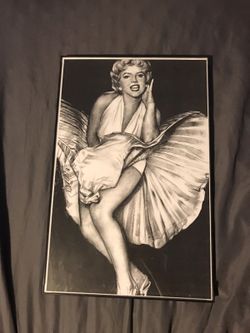 Hand drawn Marilyn Monroe