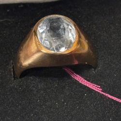 Men Gold Diamond Ring 