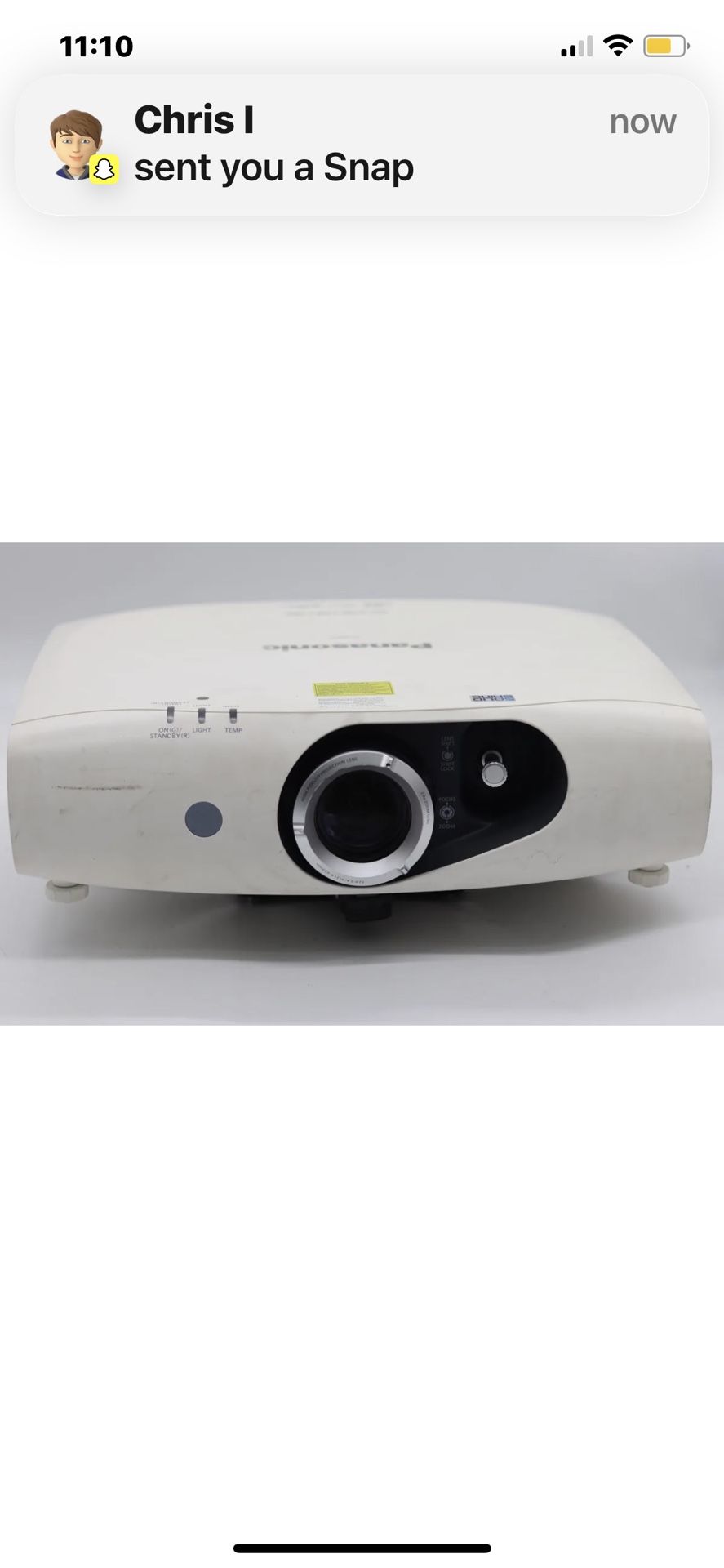 Panasonic PT-RZ370 DLP Projector Full HD 100-240V UNIT IN BOX. Great Condition