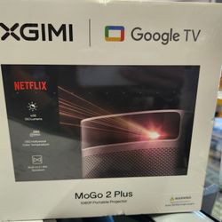Xgimi Mogo 2 Plus Full HD Smart Projector.  Google Tv