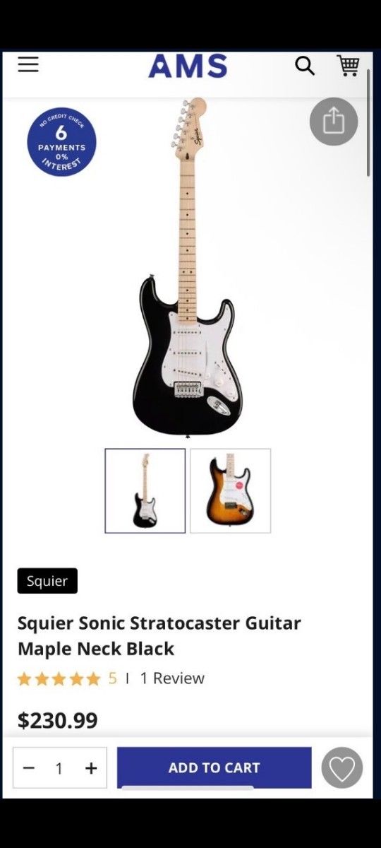 Squier Guitar