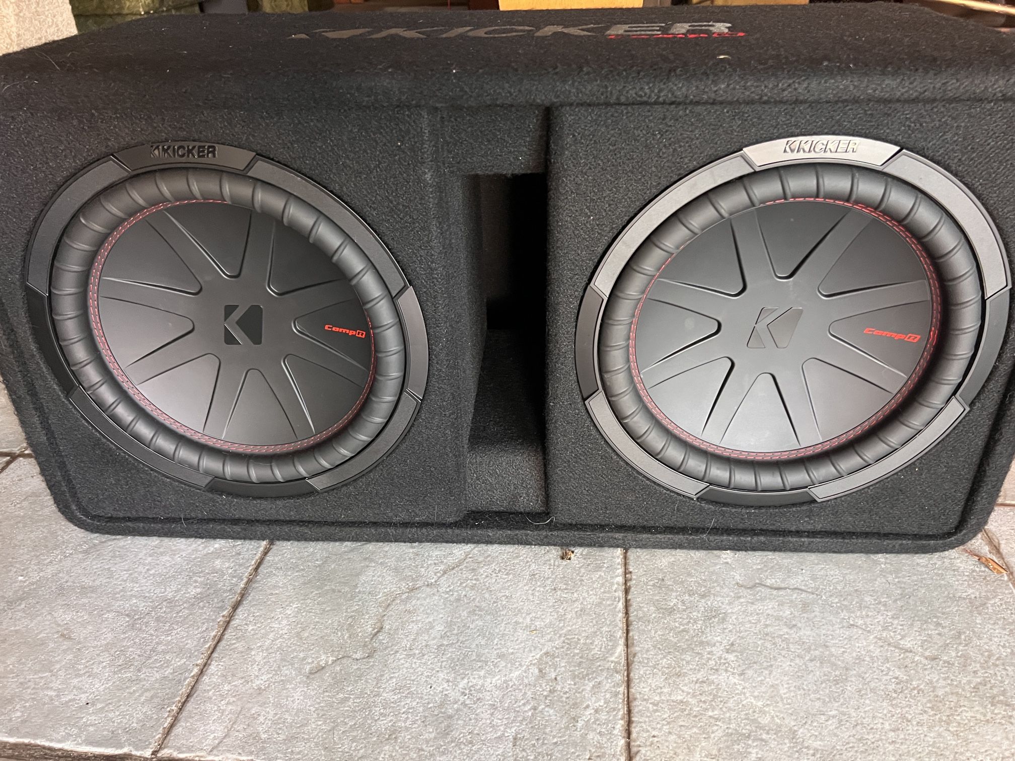 Dual 12” Kicker Subwoofers + Alpha Hifonic A1200.1D