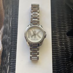Mk Silver Womens Watch