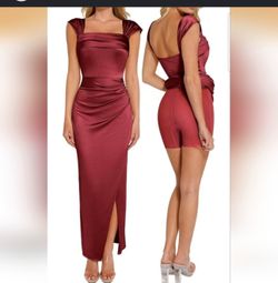 Shimmer Off The Shoulder Shapewear Tummy Control Maxi Dress