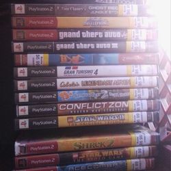 Playstation 2 Game Bundle ps2