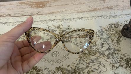 Kids leopard fashion glasses