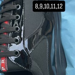Prada America's Cup biker fabric sneakers
