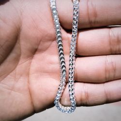 Silver Franco Bracelet 