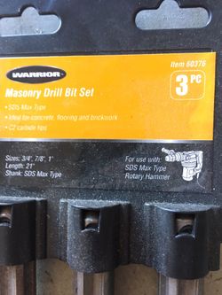 Masonry drill bits