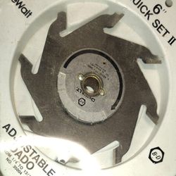 DeWalt Adjustable Dado 6" Quick Set II