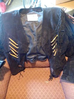 Women's motorcycle Leather jacket