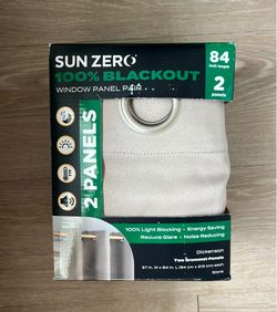 Sun Zero Curtians with Rod + Rings