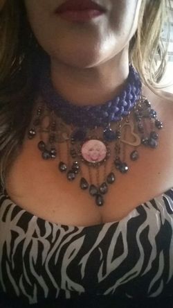 Bracelets, nacklace and shokers