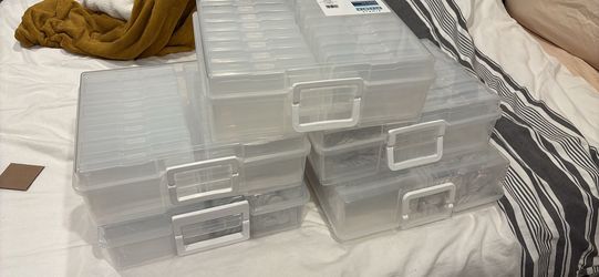 4x6 photo boxes. Large Capacity Storage